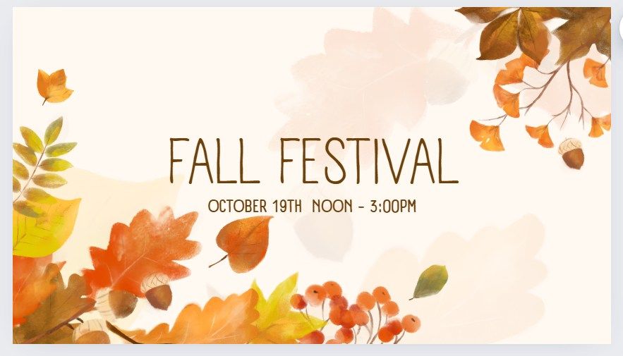 Fall Festival Calvary Church