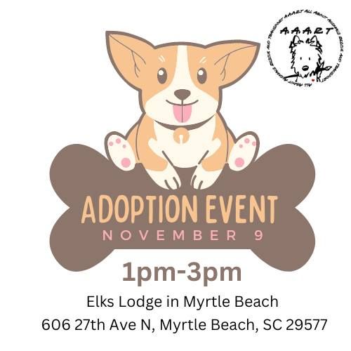 Adoption Event at MB Elks Lodge