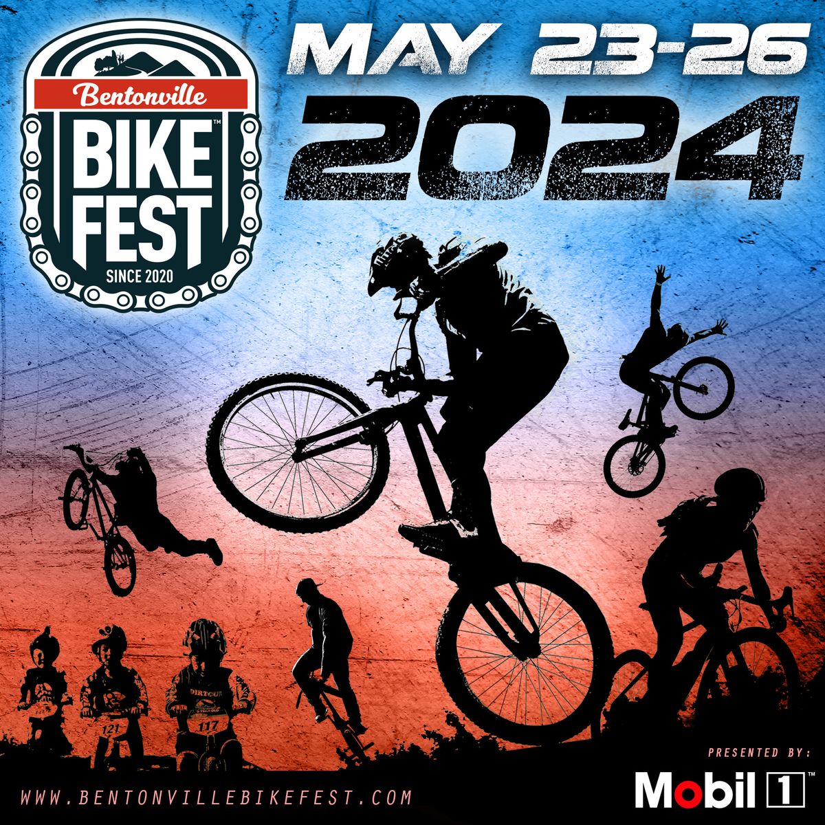 2024 Bentonville Bike Fest from May 23-26
