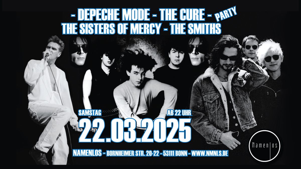 DeMode * Cure * Sisters * Smiths : PARTY