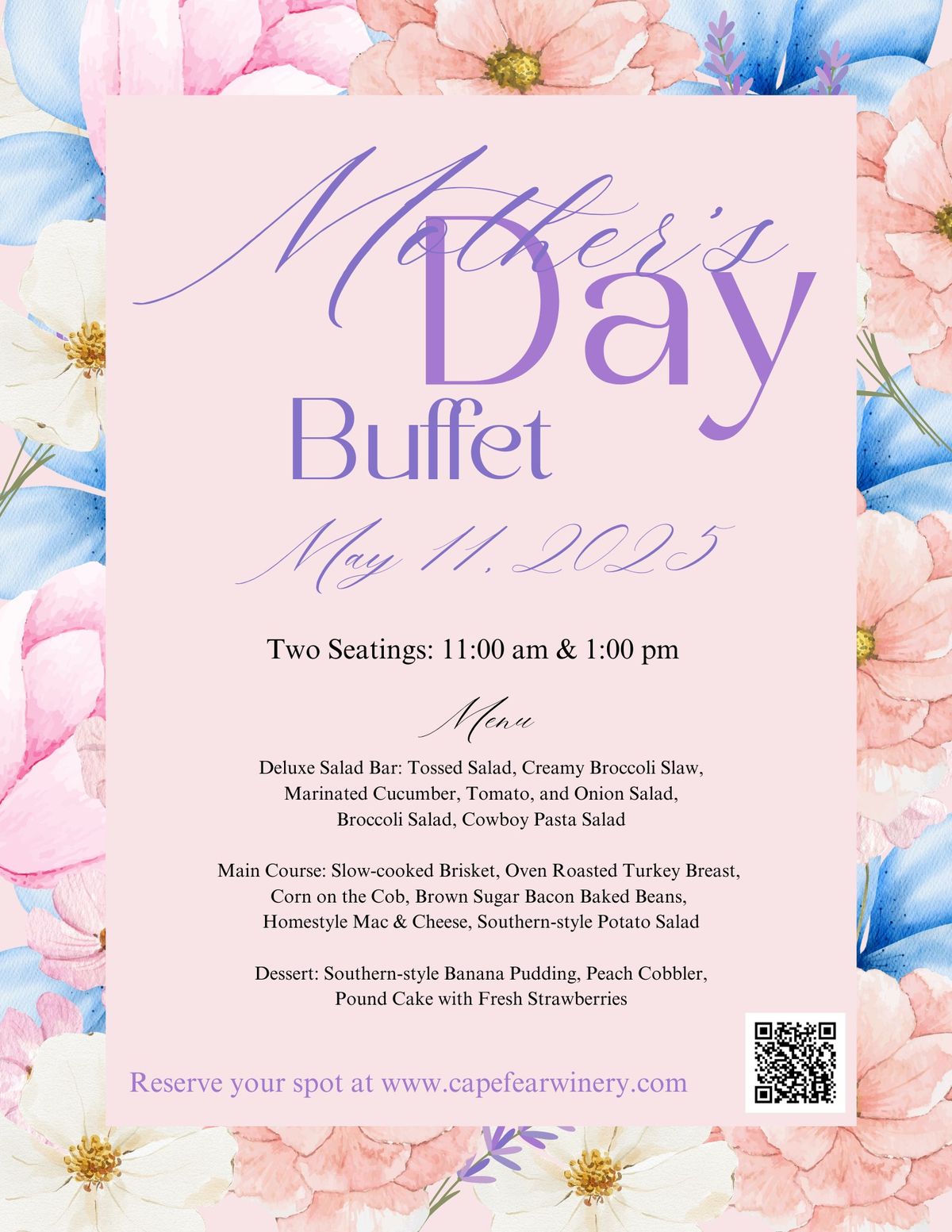 Mother's Day Buffet - 2025