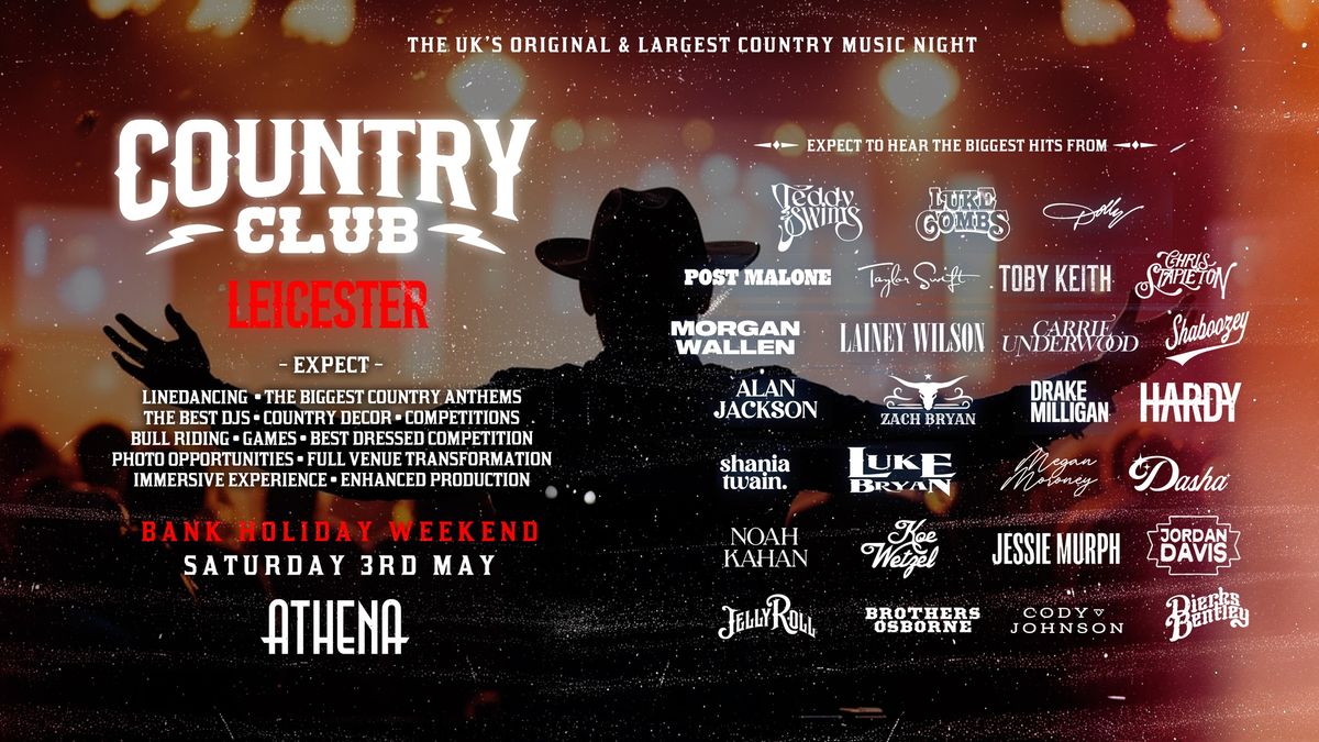 Indoor Country Music Festival comes to Leicester