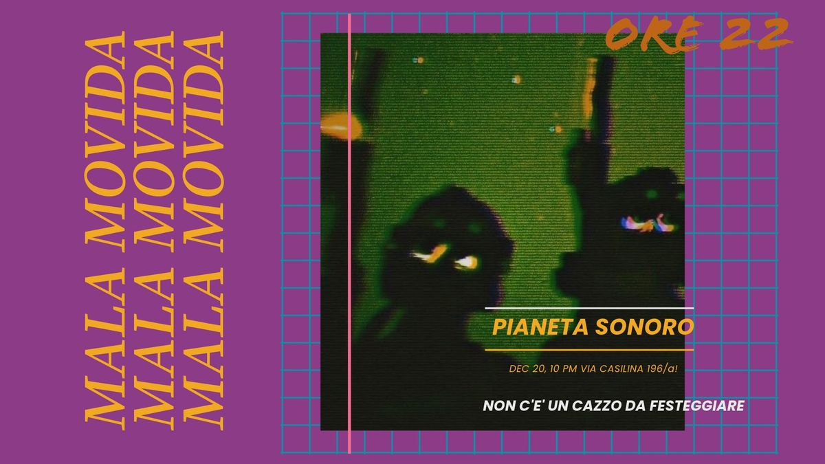 "Non c'\u00e8 un cazzo da festeggiare" Mala Movida Dj Set \/\/ 20.12 @Pianetasonoro