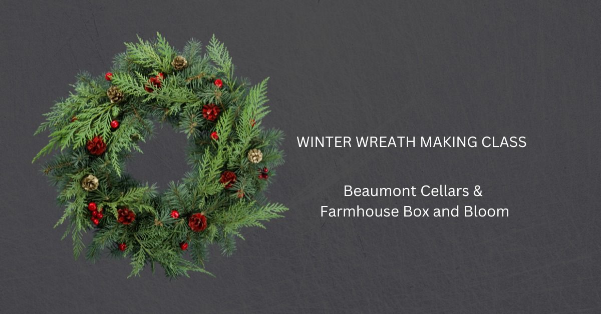 Winter Wreath Making Class