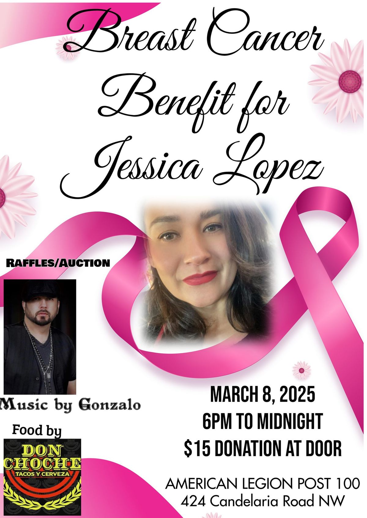 Benefit for Jessica Lopez FIGHTING CANCER