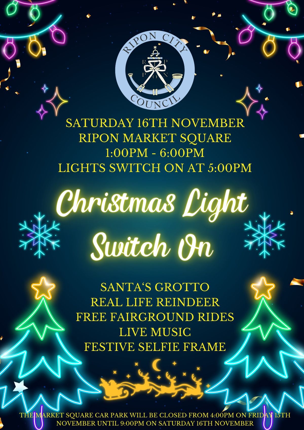 Christmas Light Switch On