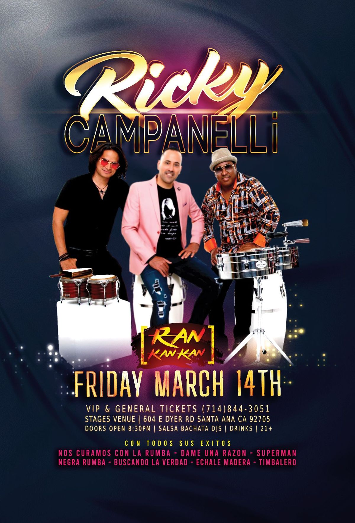 Ricky Campanelli Live in RanKanKan \/ La TREMENDA Salsa Band