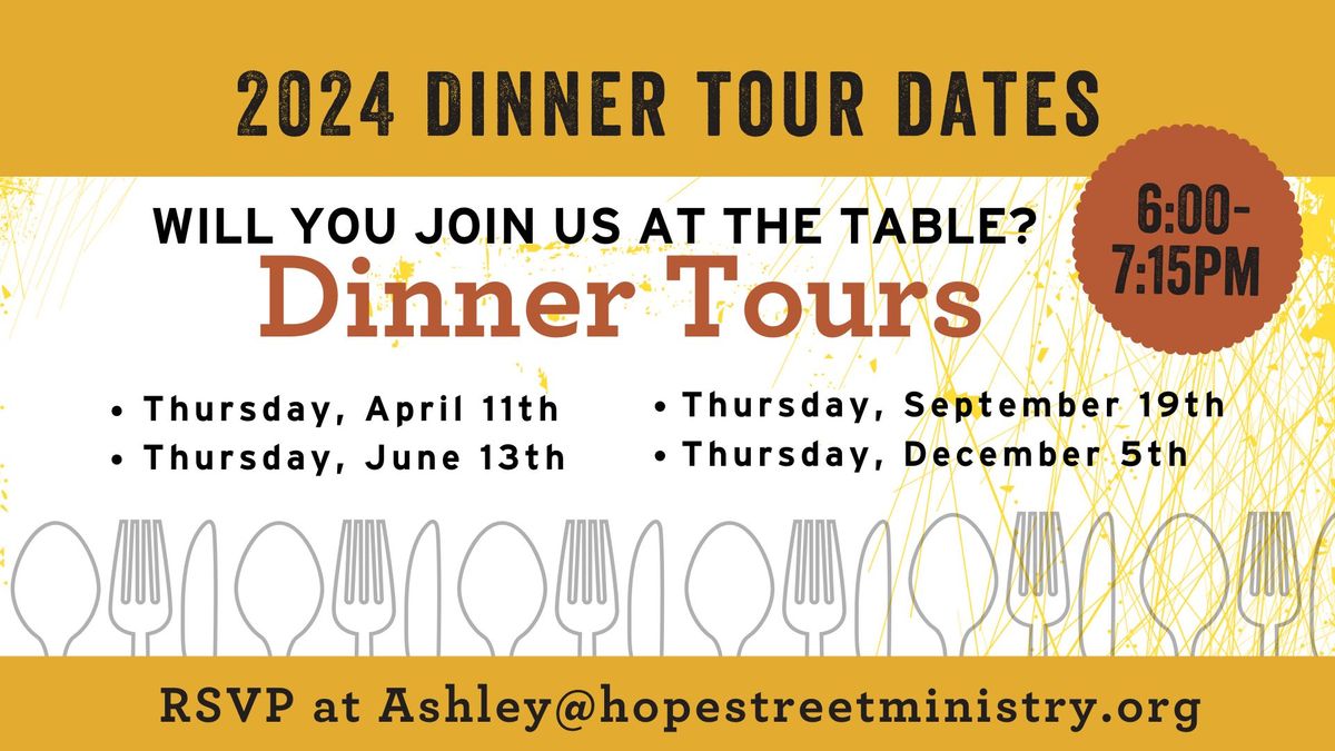 Hope Street Dinner Tour 