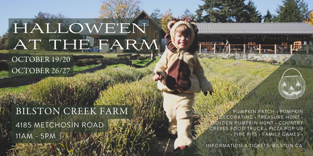 Halloween at Bilston Creek Farm