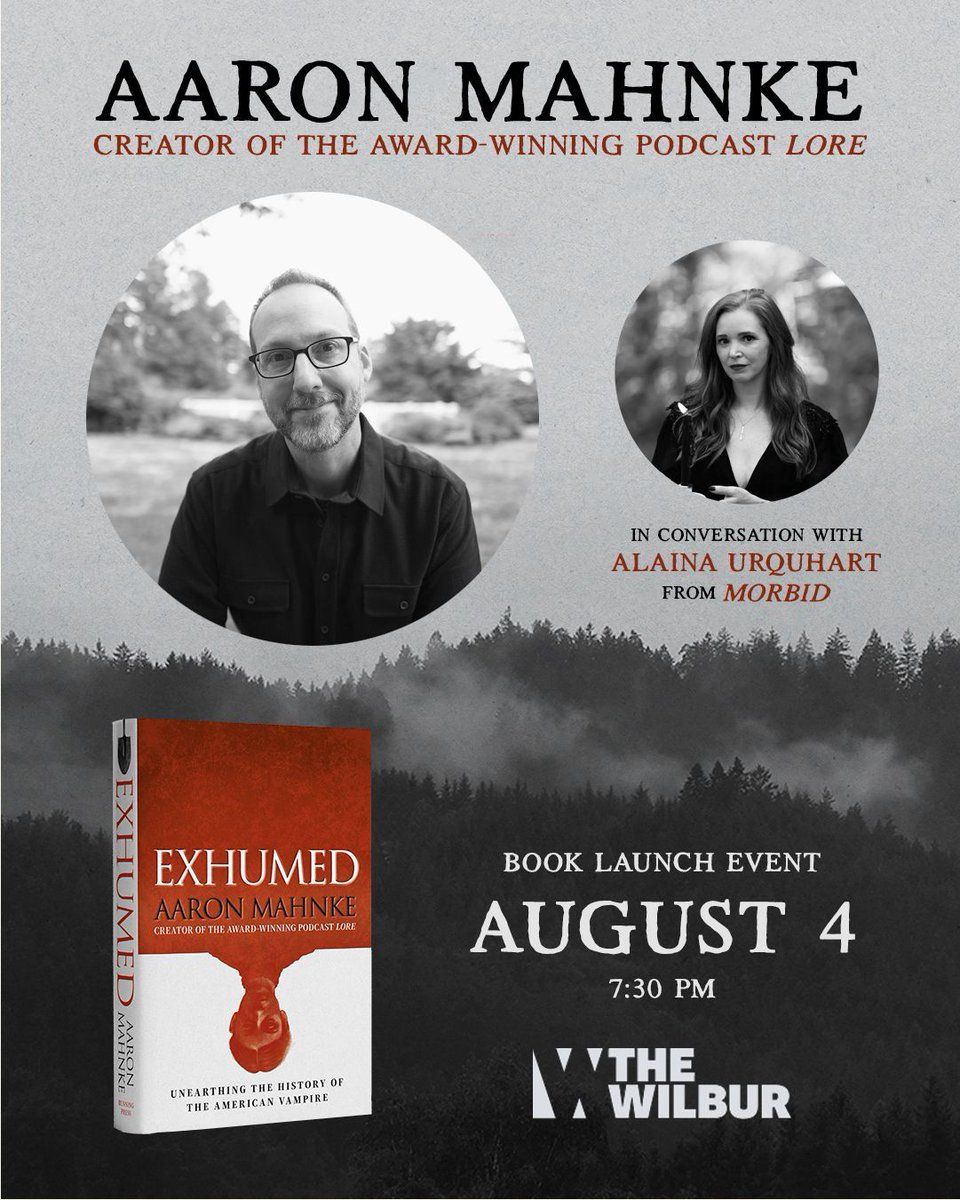 In Conversation with Aaron Mahnke at The Wilbur