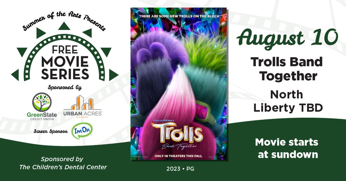 Free Movie Series: Trolls Band Together