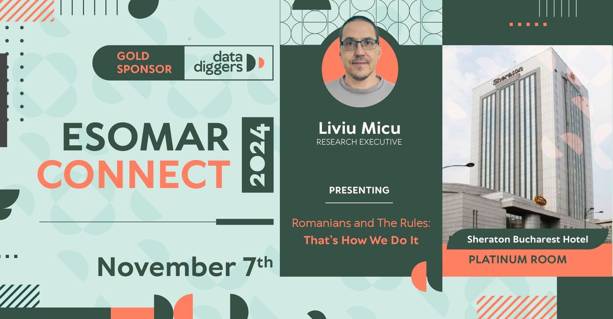 Meet us at ESOMAR Connect in Bucharest! \ud83d\udd25