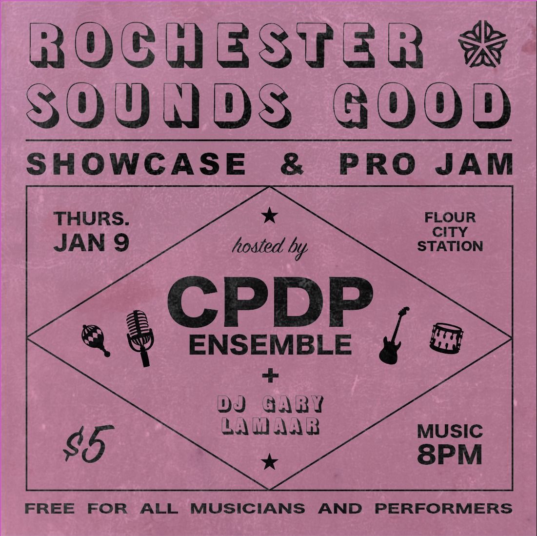 Rochester Sounds Good Showcase and Pro Jam