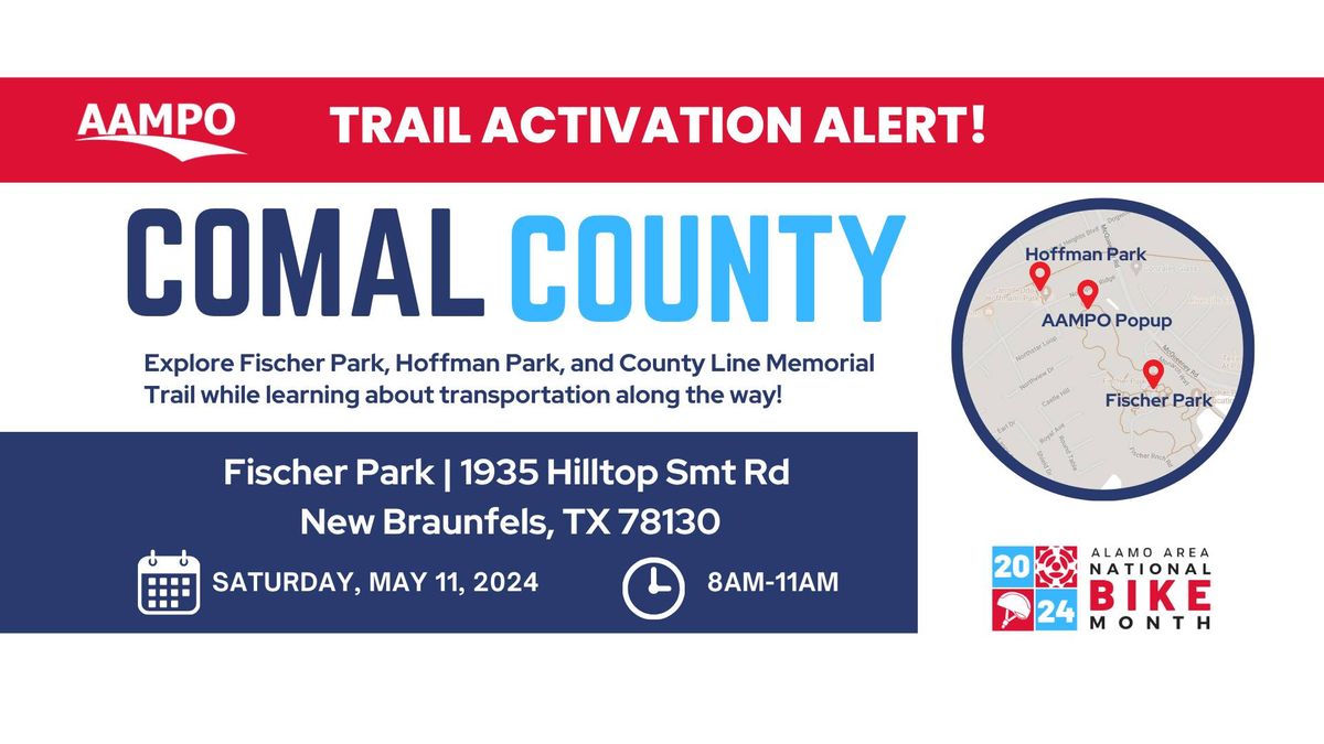 Comal County: Trail Activation Popup