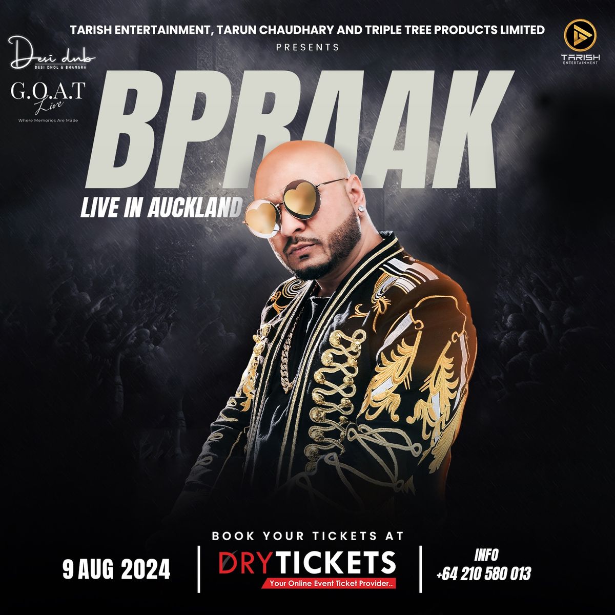 B Praak live in concert - Auckland 