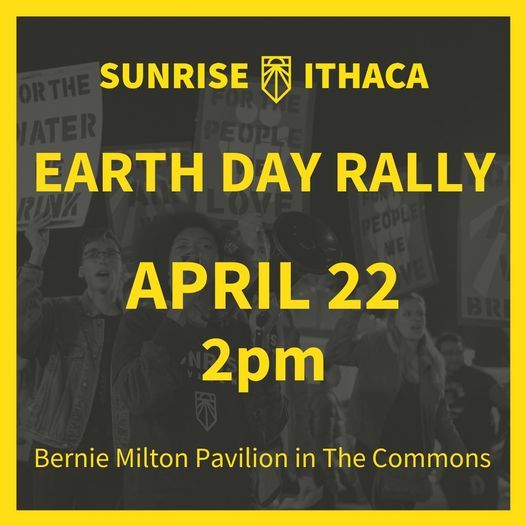 Ithaca Earth Day Rally, Bernie Milton Pavilion, Ithaca, 22 April 2021