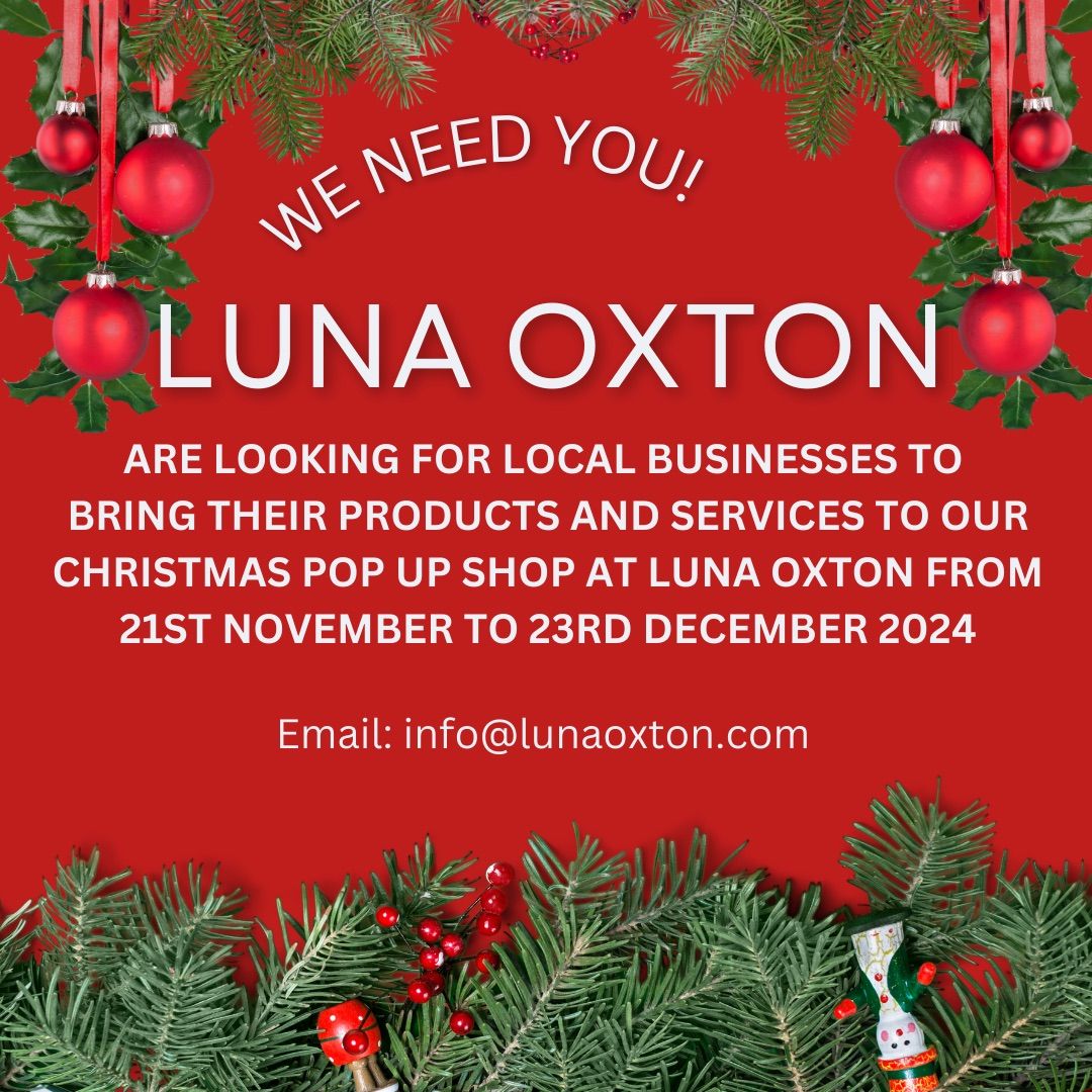 Luna Oxton - Christmas Pop-up Shop