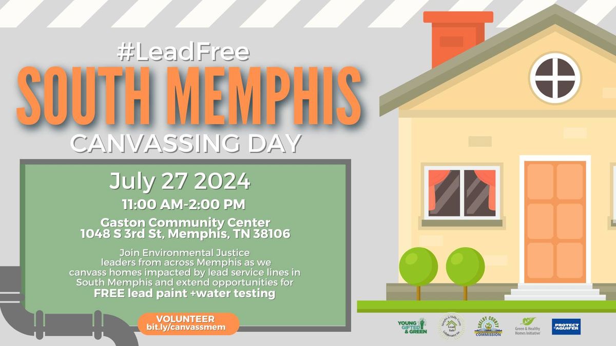 Lead Free South Memphis Canvass Day