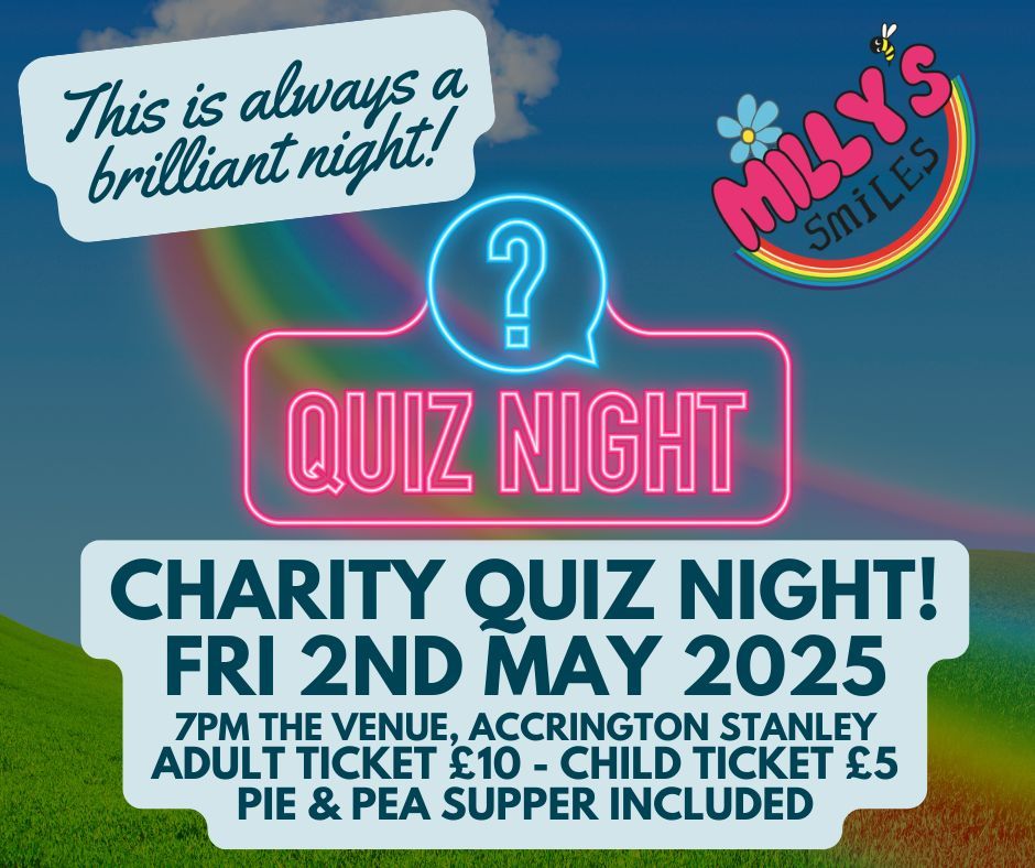 Milly's Smiles Quiz Night