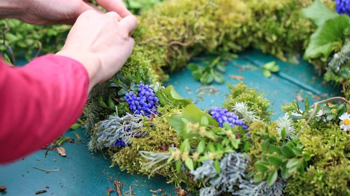 Easter Spring Wreath Workshop at Souter Lighthouse