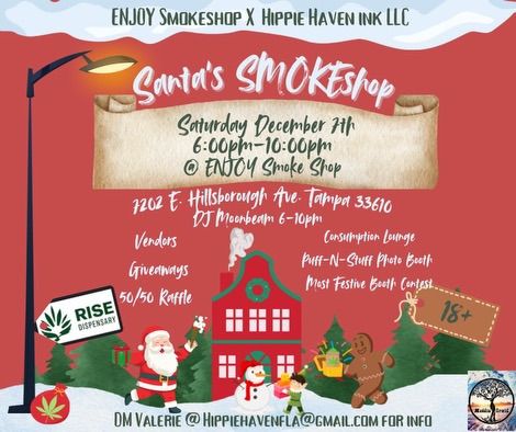 Santa\u2019s Smoke Shop at ENJOY w\/ DJ Moonbeam