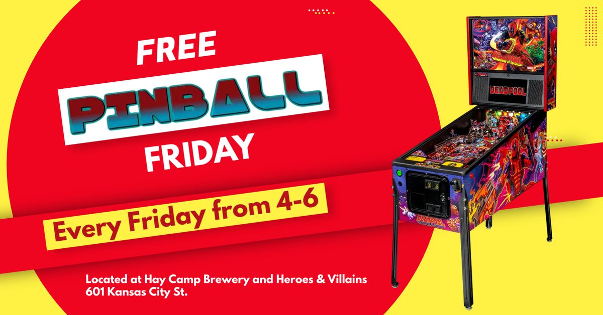 FREE Pinball Friday!