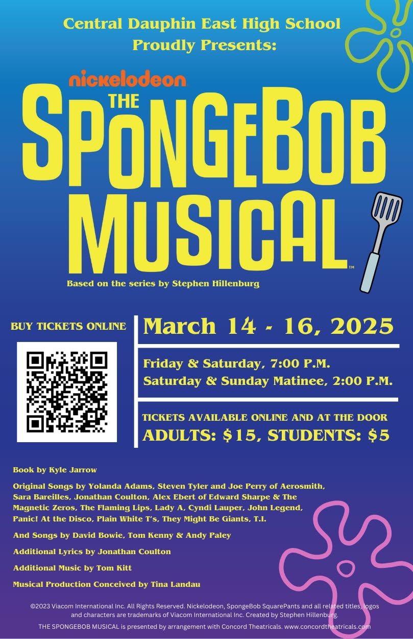 Central Dauphin East High School Presents: The SpongeBob Musical