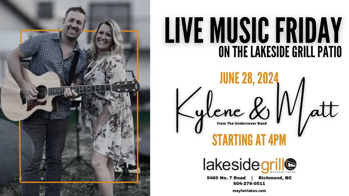 Kylene & Matt from The Undercover Band LIVE @ The Lakeside Grill