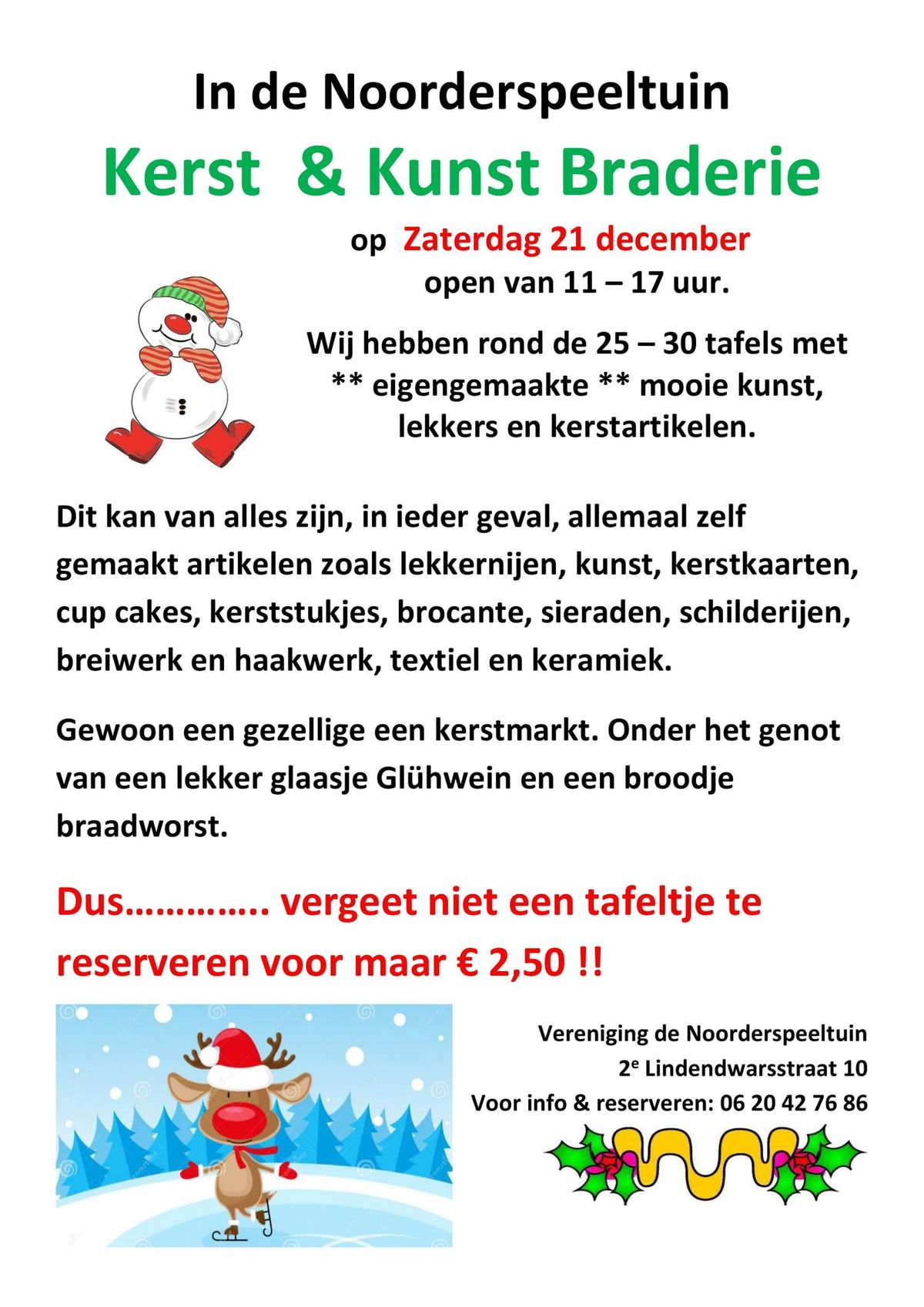 Kerst  & Kunst Braderie