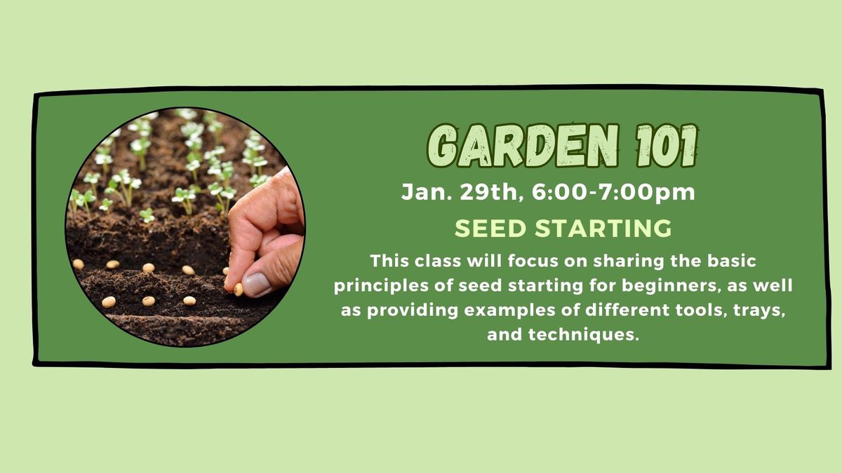 Seed Starting Wednesday