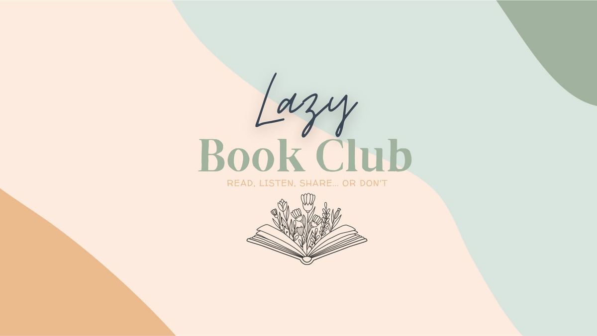 2025 Lazy Book Club Kickoff 