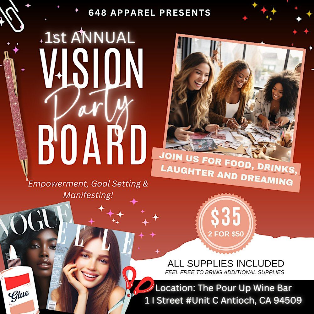 Celebrate You Vision Board Party 2025