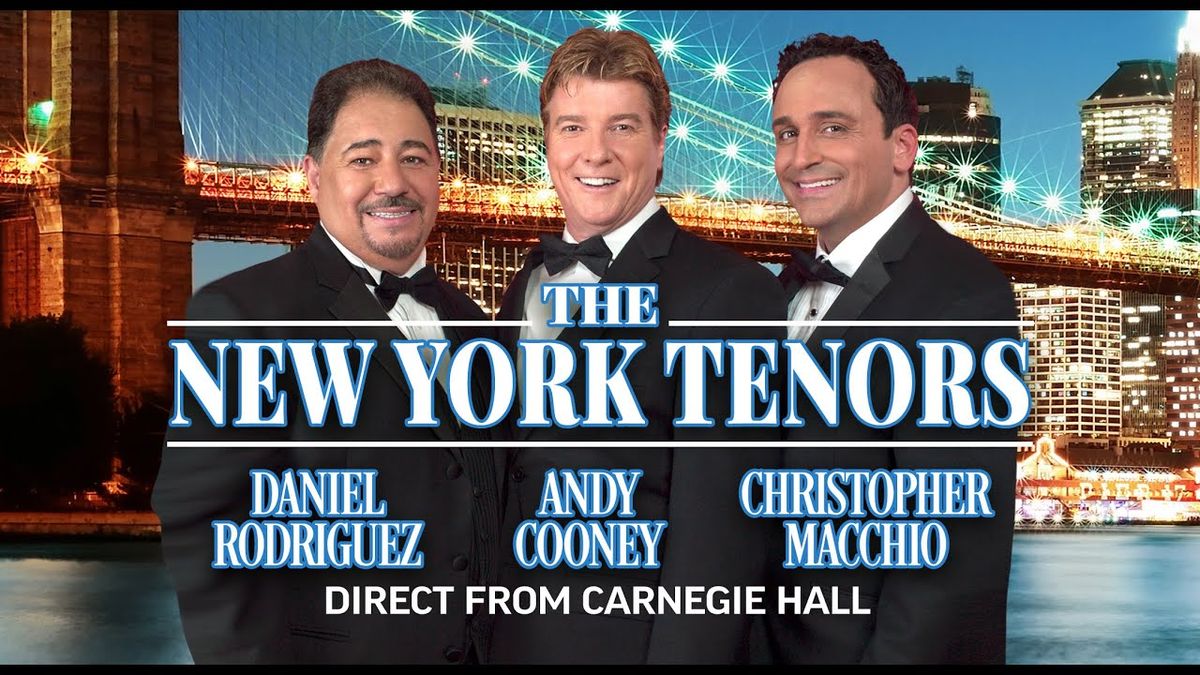 The New York Tenors at Patchogue Theater