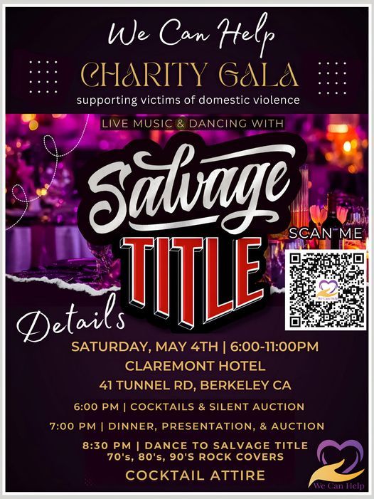 Salvage Title Rocks the We Can Help Gala!
