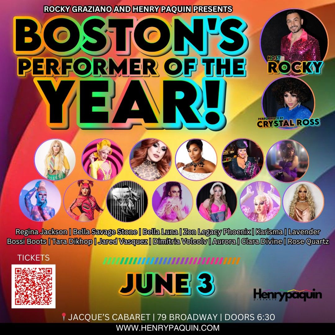 Boston's Performer of the Year! 