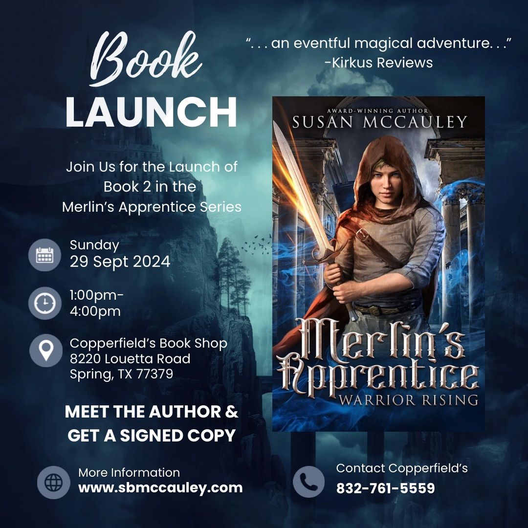 Merlin\u2019s Apprentice Book Launch