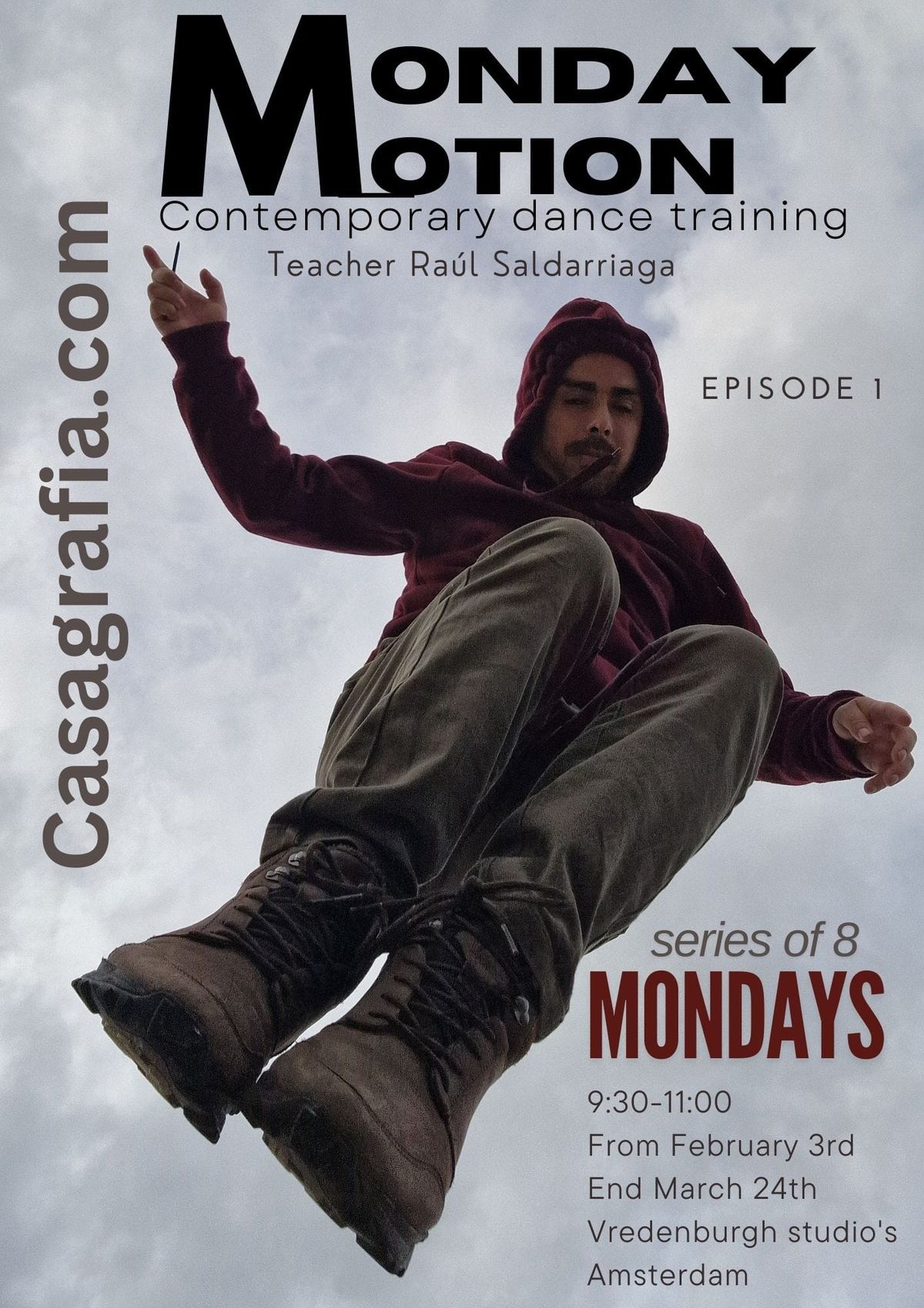 CONTEMPORARY DANCE TRAINING "MONDAY MOTION"