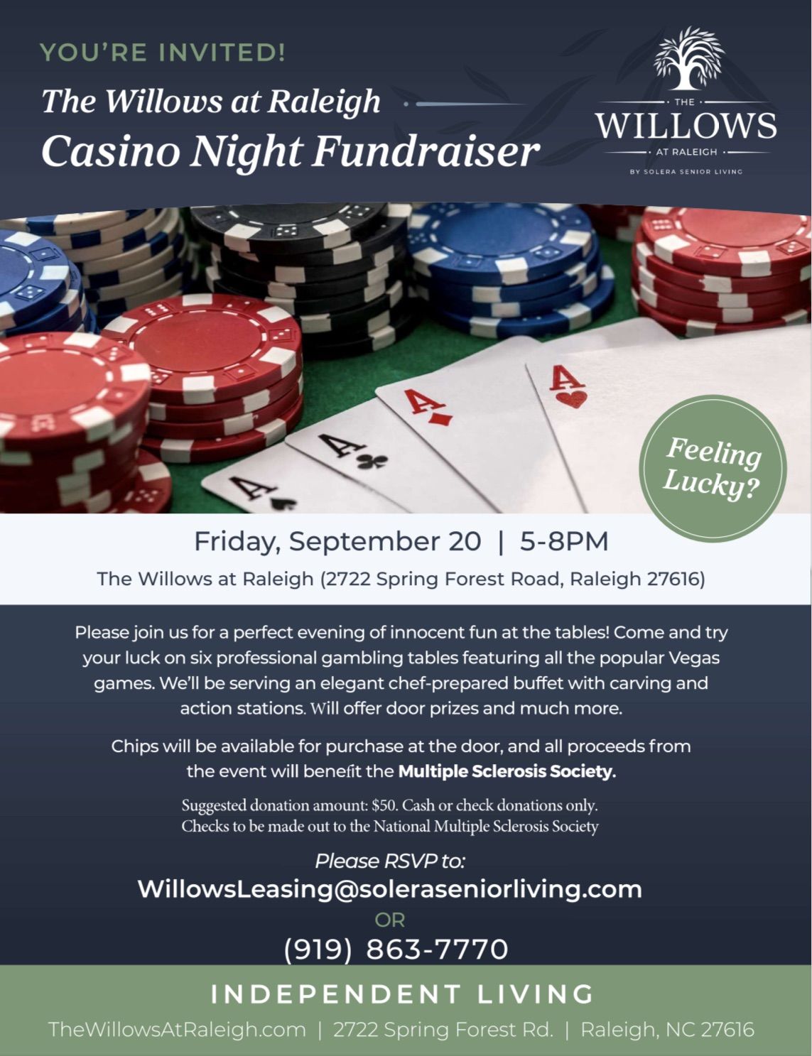 Casino Night Fundraiser 