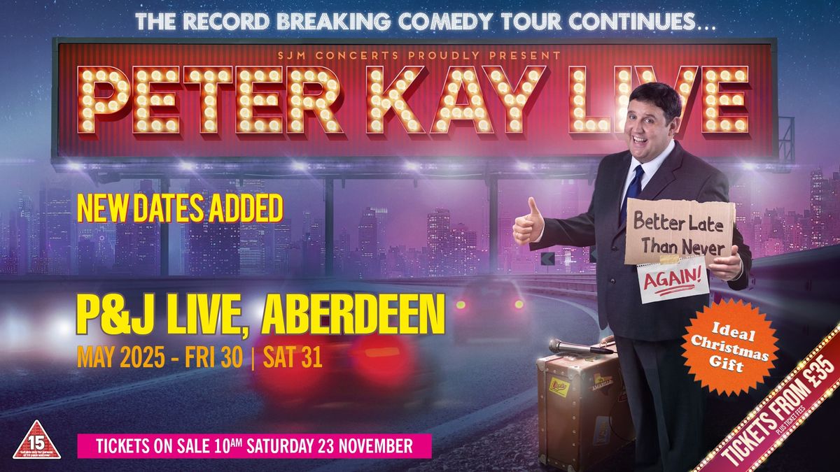 Peter Kay Live 