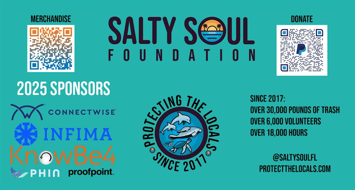 March Beach Cleanup at Dunedin Causeway with Salty Soul Foundation