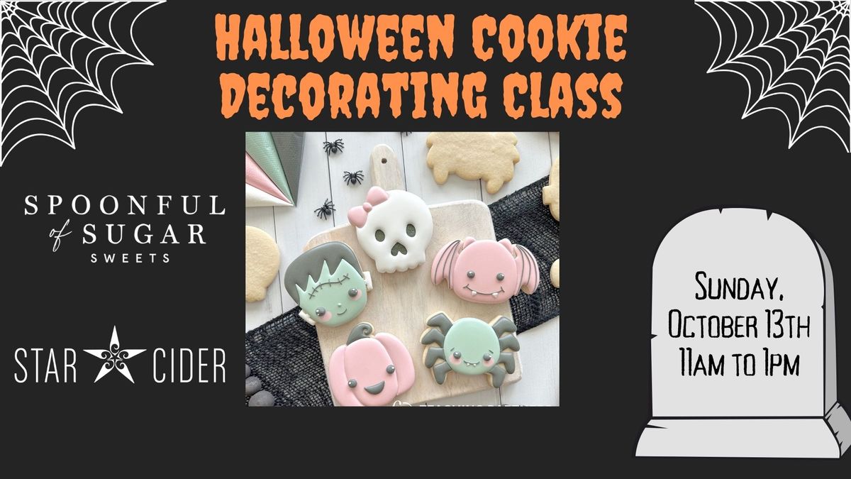 Halloween Cookie Decorating Class