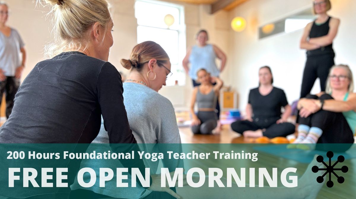 2025 Yoga Teacher Training Open Morning