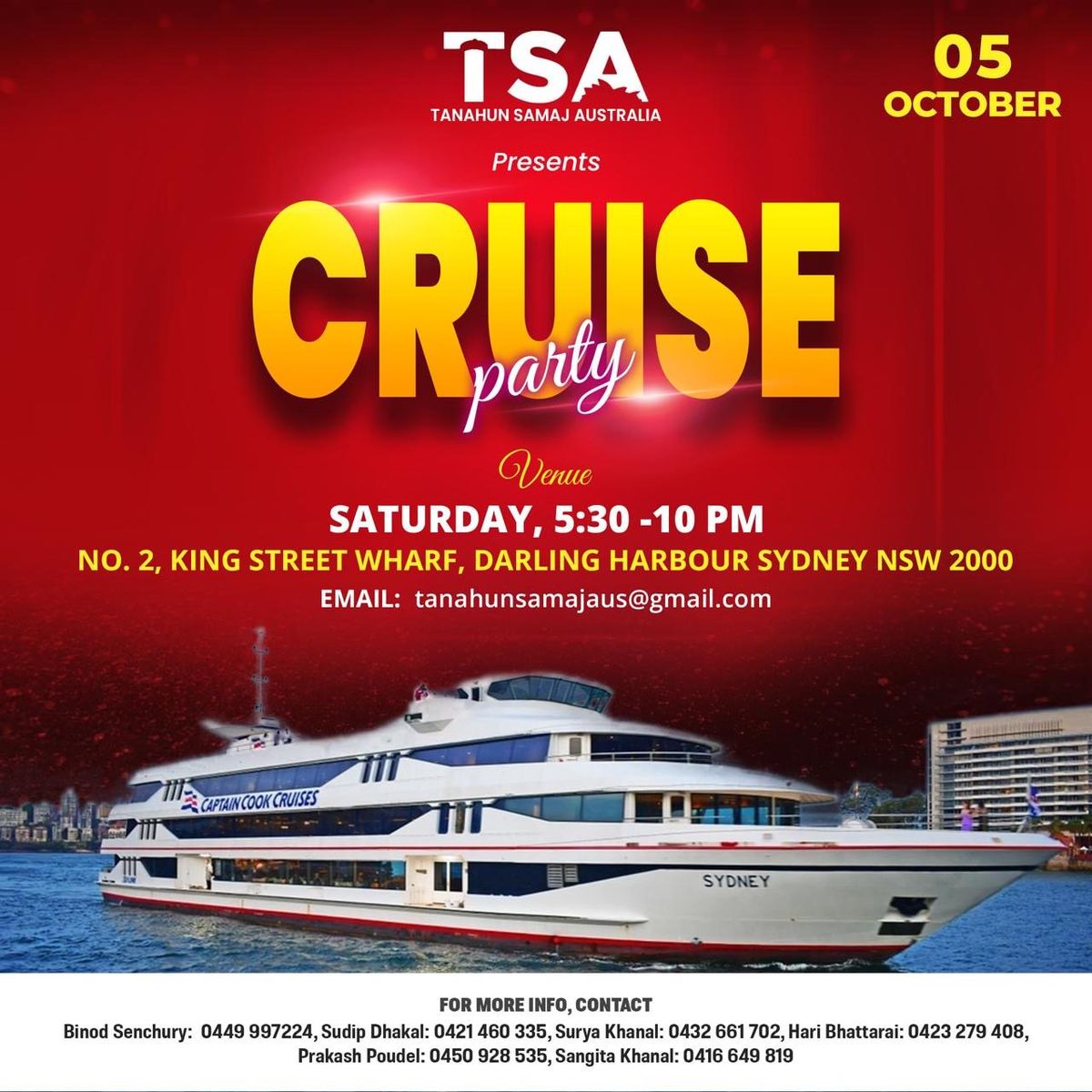 TSA Cruise Party 