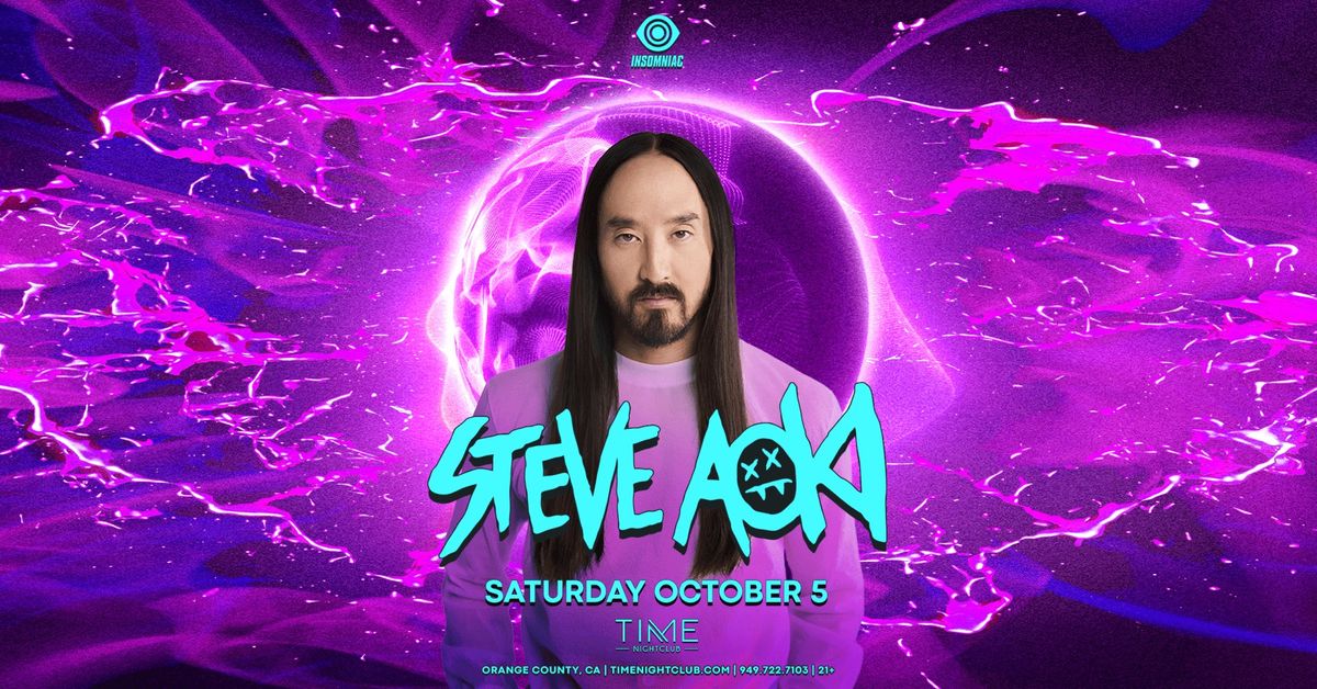 Steve Aoki at Time Nightclub