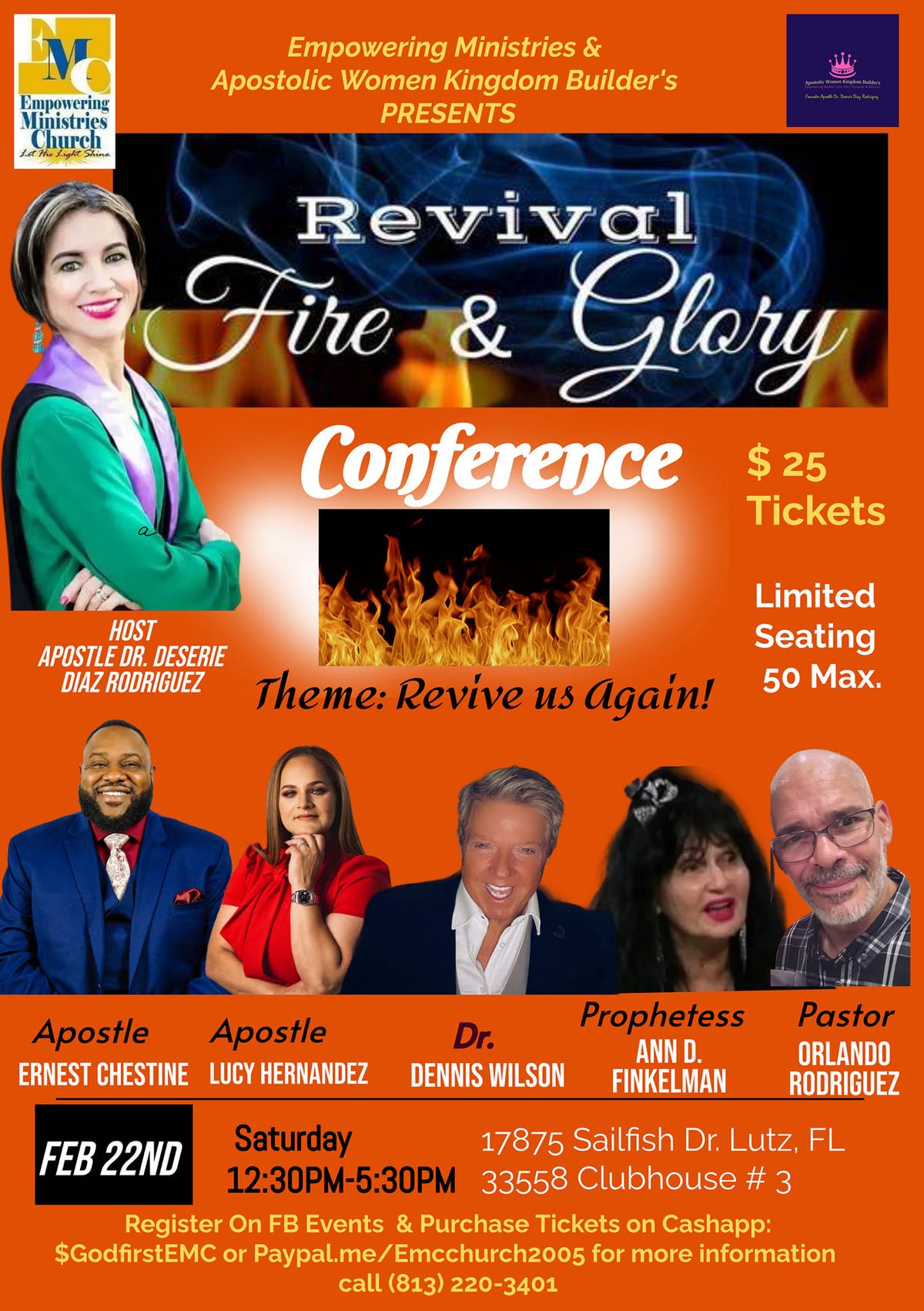 "Revival Fire & Glory Conference" 