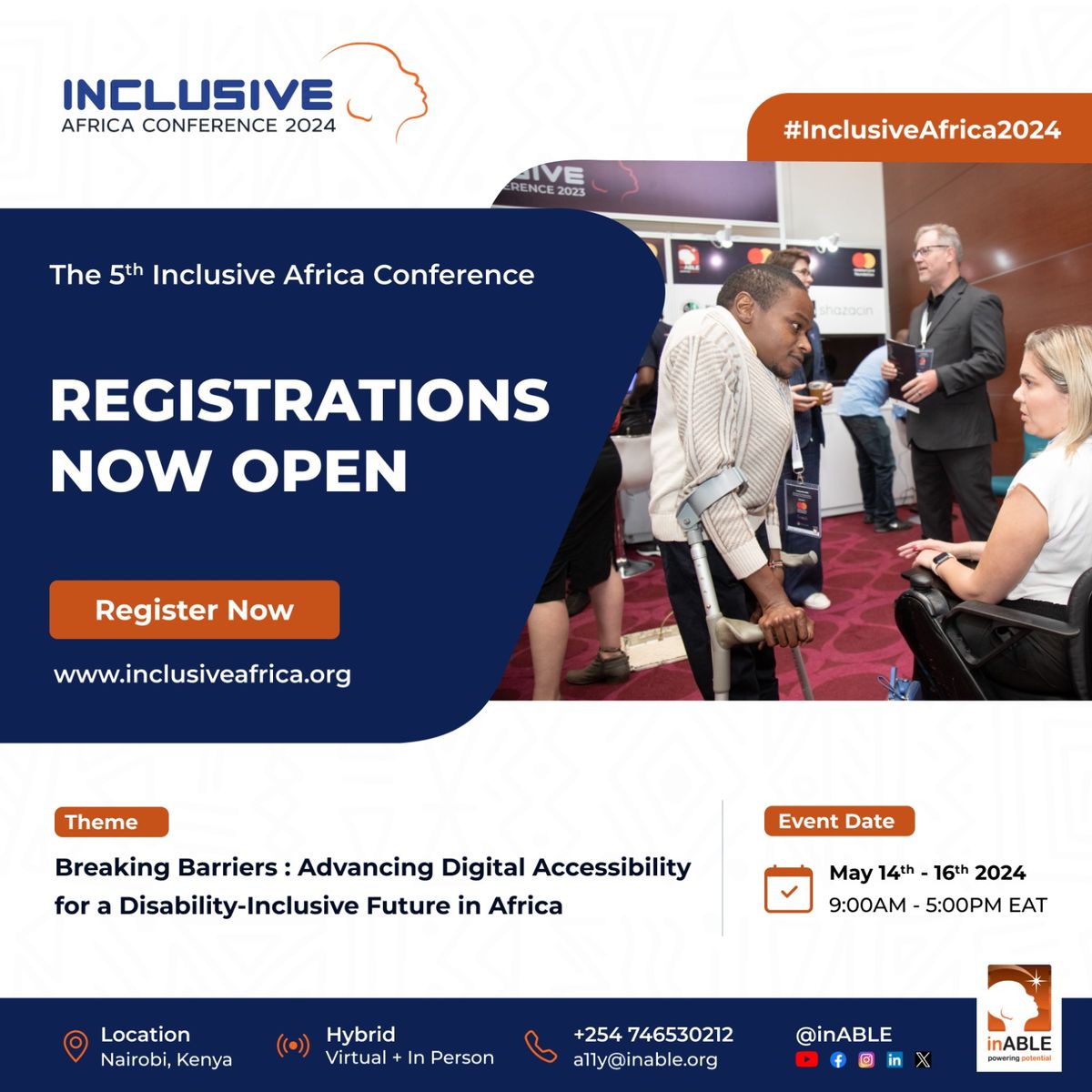 The 5th Inclusive Africa Conference - Nairobi, Kenya