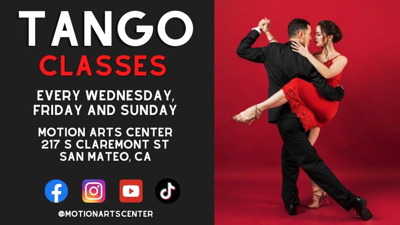 Argentine Tango Classes in San Mateo!