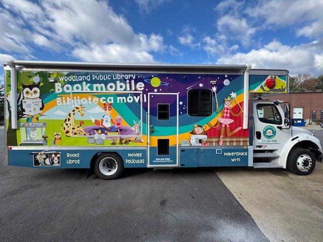 Woodland Public Library Bookmobile Kickoff Party