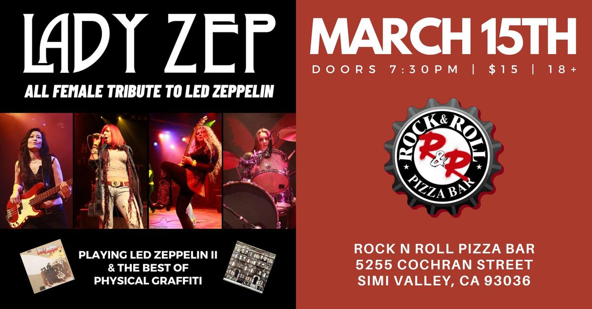 Lady Zep, all female Led Zeppelin tribute