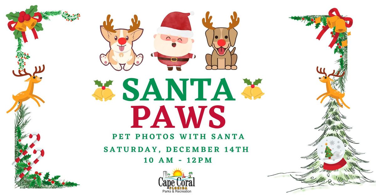 Pet Photos with Santa at Rotary Park